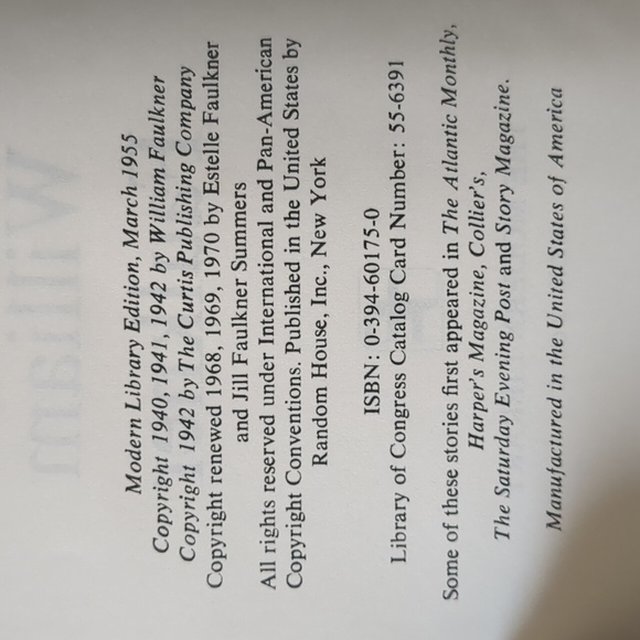 Go Down, Moses - William Faulkner - 1970 - Picture 9 of 11